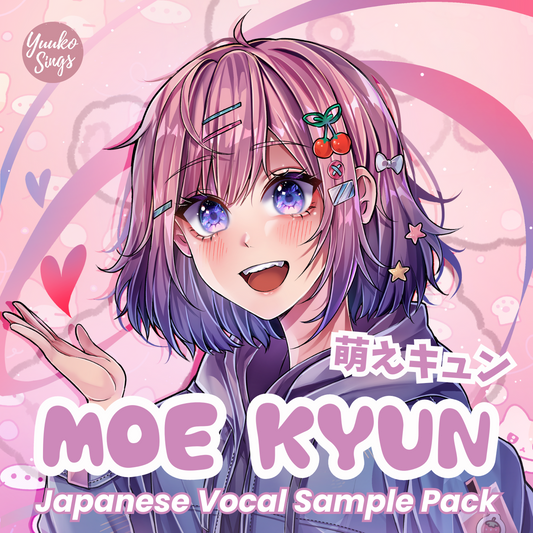 MOE KYUN: Japanese Kawaii Vocal Sample Pack | 萌えキュン日本語ボーカルサンプル